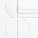 COCO MAISON Geometryczna dekoracja ścienna 3D 90x90cm