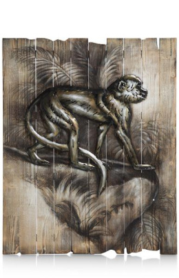 COCO MAISON obraz Małpa 73 x 90 cm