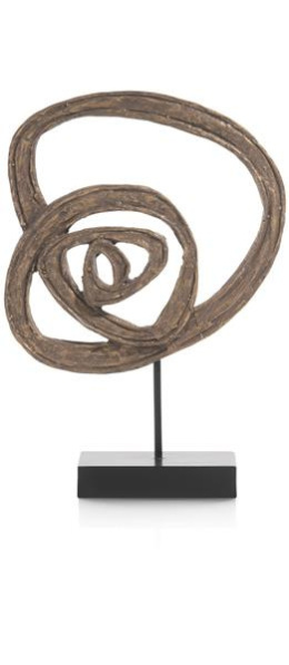 COCOmaison Figurka/Posąg Tiber wys. 41 cm