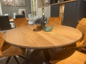 Stół okrągły z litego drewna130 cm Xooon Colombo