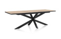 Stół H&H Avalox/ Avalon 190 + 50 x 98 cm driftwood centralna noga
