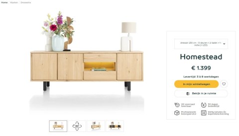 [na zamówienie] Komoda 230 cm Homestead Henders& Hazel