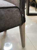 komplet 6 krzeseł H&H Lea drewniana noga