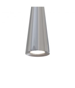 Lampa Alclara Miki Chromowany Stożek Tuba 35 cm