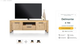 (K) Szafka RTV Delmonte 170 cm Henders& Hazel defekt