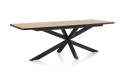 Stół H&H Avalox/ Avalon 190 + 50 x 98 cm driftwood centralna noga