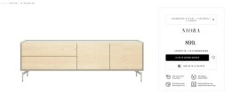 Szafka RTV Xooon Niora 210 cm (T)