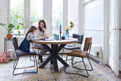 [na zamówienie] Krzesło Julien Henders& Hazel koniakowe