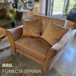 Fotel Henders& Hazel Albi z funkcją spania wybór tapicerki