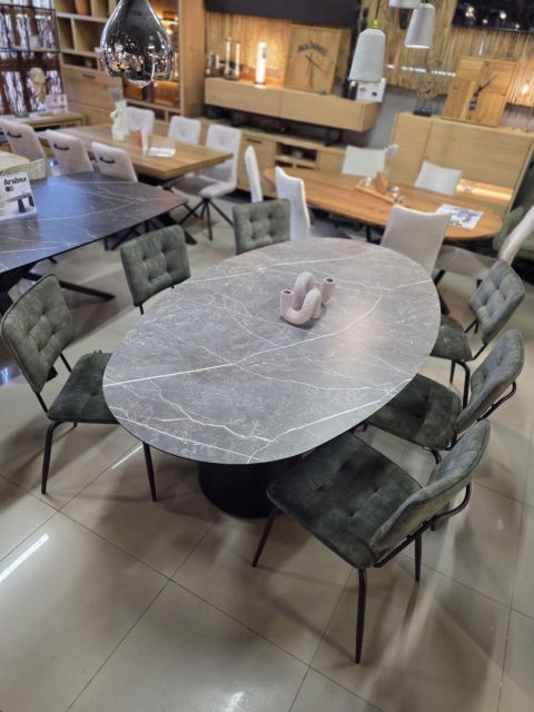 (R, od ręki) Stół Xooon Arabax 210 x 120 cm jasnoszary (R, od ręki) Stół Xooon Arabax 210 x 120 cm jasnoszary