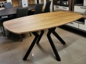 Stół Xooon Arvada 160 x 100 cm Oval lity dąb