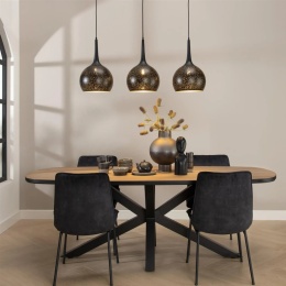 [na zamówienie] Lampa wisząca potrójna ARJEN COCO Maison