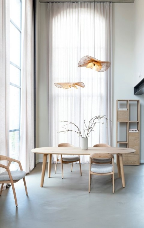 (K) Xooon Stół Jadalniany ODDA Dąb Lity Naturalny 230 x 110 cm (K) Xooon Stół Jadalniany ODDA Dąb Lity Naturalny 230 x 110 cm