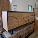 (M,defekt) Komoda H&H AVALON/ Avalox 200 cm natural LED