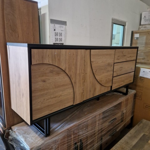 (M,defekt) Komoda H&H AVALON/ Avalox 200 cm natural LED (M,defekt) Komoda H&H AVALON/ Avalox 200 cm natural LED