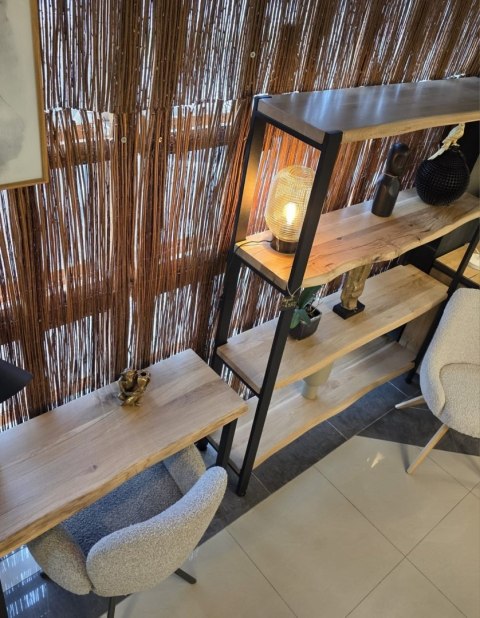 [SR] Industrialny regał dębowy Natura