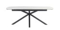 Stół nierozkładany Xooon Montello 200 x 100 cm white ceramika na szkle hartowanym