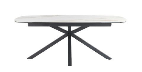 Stół nierozkładany Xooon Montello 200 x 100 cm white ceramika na szkle hartowanym Stół nierozkładany Xooon Montello 200 x 100 cm white ceramika na szkle hartowanym