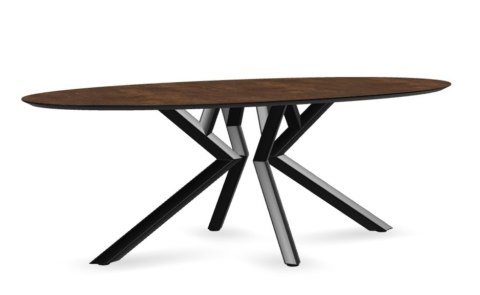Stół Xooon Masura 180 x 100 cm elipsa roast Stół Xooon Masura 180 x 100 cm elipsa roast