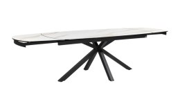 Stół rozkładany Xooon Montello 200 + 2 x 50 cm x 100 cm white ceramika na szkle hartowanym