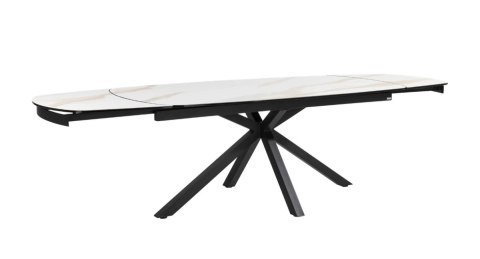 Stół rozkładany Xooon Montello 200 + 2 x 50 cm x 100 cm white ceramika na szkle hartowanym Stół rozkładany Xooon Montello 200 + 2 x 50 cm x 100 cm white ceramika na szkle hartowanym