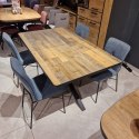 Zestaw stół AVALOX 160+50 x 98 cm+ 6 krzeseł QUINT