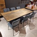 Zestaw stół AVALOX 160+50 x 98 cm+ 6 krzeseł QUINT