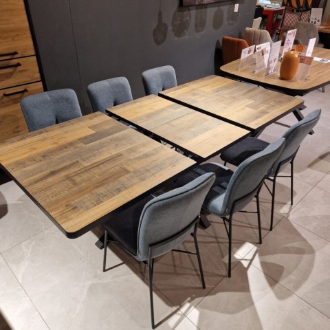 Zestaw stół AVALOX 160+50 x 98 cm+ 6 krzeseł QUINT Zestaw stół AVALOX 160+50 x 98 cm+ 6 krzeseł QUINT