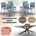 Zestaw stół AVALOX 190+50 x 98 cm+ 6 krzeseł QUINT