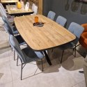 Zestaw stół AVALOX 190+60 x 110 cm+ 6 krzeseł QUINT