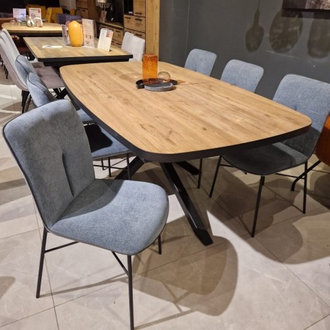 Zestaw stół AVALOX 190+60 x 110 cm+ 6 krzeseł QUINT Zestaw stół AVALOX 190+60 x 110 cm+ 6 krzeseł QUINT
