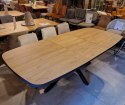 Zestaw stół AVALOX 190+60 x 110 cm+ 6 krzeseł QUINT