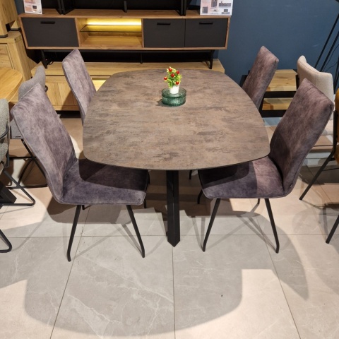 Zestaw stół MASURA Xooon 150 x 105 cmi 4 krzesła Monaco Zestaw stół MASURA Xooon 150 x 105 cmi 4 krzesła Monaco