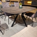 Zestaw stół MASURA Xooon 150 x 105 cmi 4 krzesła Monaco