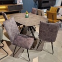 Zestaw stół MASURA Xooon 150 x 105 cmi 4 krzesła Monaco
