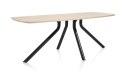 (K, od ręki ) Stół Xooon Arvada 190 x 110 cm Oval lity dąb