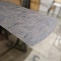 [M, od ręki] Największy stół rozkładany Pavalon 200-278x100 cm na centralnej nodze, blat Primo Laminato (HPL), kolor antracyt