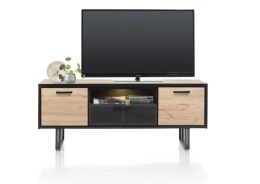 (R) Szafka RTV 150 cm H&H Avalon/ Avalox natural