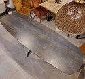 (K, od reki, DEFEKT) Stół Lazio Henders& Hazel 200 x 100 (+ 2 x 40 cm) ceramika