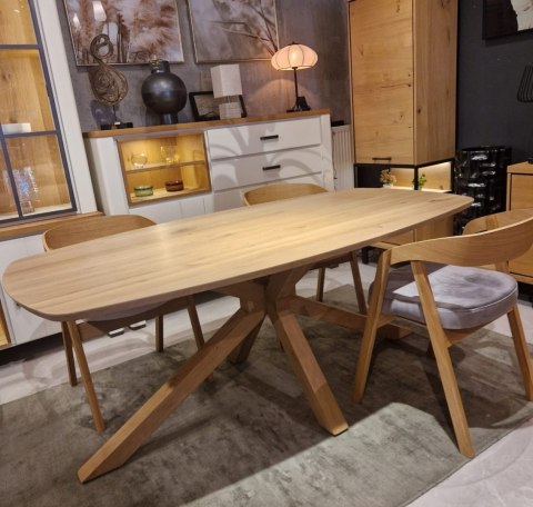 (K, od ręki ) Stół Xooon Arvada 190 x 110 cm Oval lity dąb (K, od ręki ) Stół Xooon Arvada 190 x 110 cm Oval lity dąb