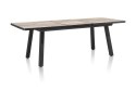 Stół H&H Avalox/ Avalon 160 + 50 x 98 cm driftwood 4 klasyczne nogi