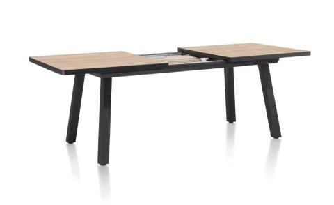 Stół H&H Avalox/ Avalon 160 + 50 x 98 cm vintage oak 4 klasyczne nogi Stół H&H Avalox/ Avalon 160 + 50 x 98 cm vintage oak 4 klasyczne nogi