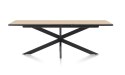 Stół H&H Avalox/ Avalon 160 + 50 x 98 cm vintage oak centralna noga