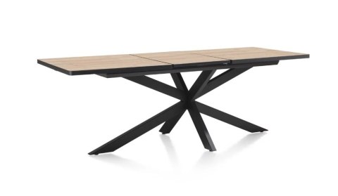 Stół H&H Avalox/ Avalon 160 + 50 x 98 cm vintage oak centralna noga Stół H&H Avalox/ Avalon 160 + 50 x 98 cm vintage oak centralna noga