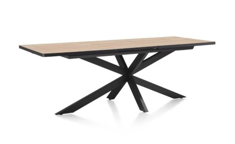 Stół H&H Avalox/ Avalon 160 + 50 x 98 cm vintage oak centralna noga Stół H&H Avalox/ Avalon 160 + 50 x 98 cm vintage oak centralna noga
