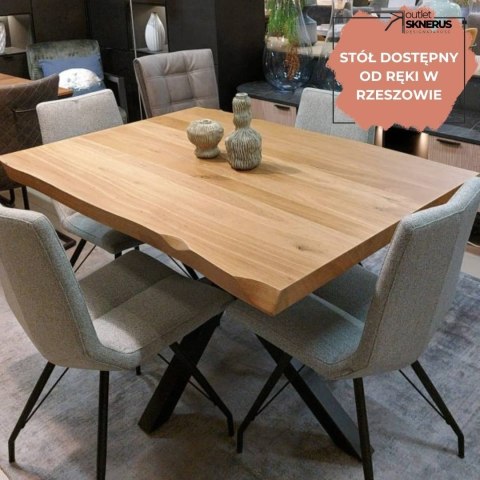 Zestaw stół H&H Metalox 130 x 90 + komplet krzeseł Zestaw stół H&H Metalox 130 x 90 + komplet krzeseł