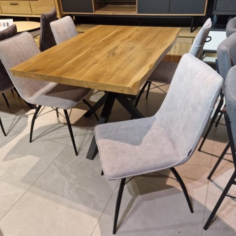 Zestaw stół H&H Metalox 130 x 90 + komplet krzeseł Zestaw stół H&H Metalox 130 x 90 + komplet krzeseł
