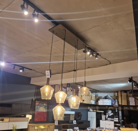 [na zamówienie] Lampa wisząca Amy 110 cm - Gold - Coco Maison