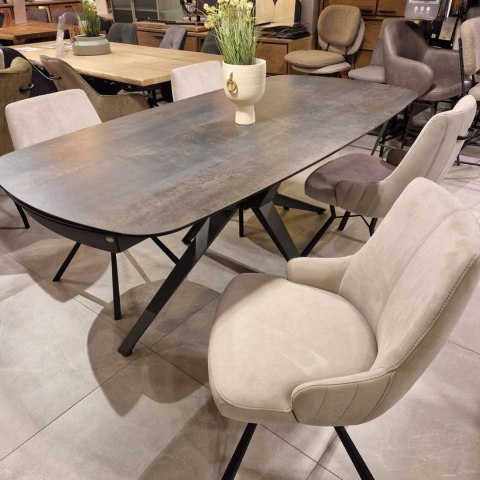 [na zamówienie] Stół Lazio Henders& Hazel 200 x 100 (+ 2 x 40 cm) ceramika