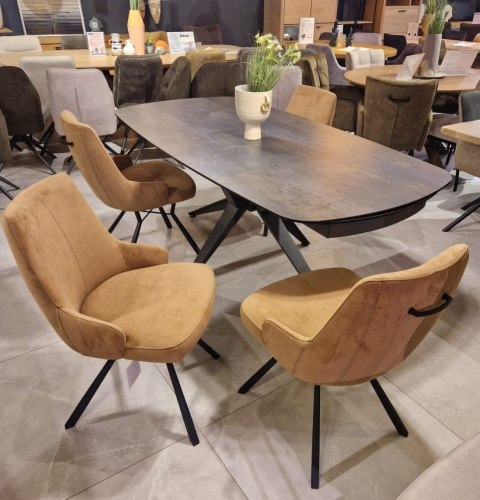 [na zamówienie] Stół Lazio Henders& Hazel 200 x 100 (+ 2 x 40 cm) ceramika